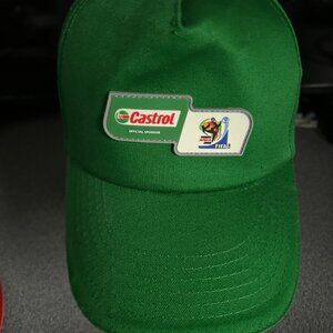 South Africa 2010 FIFA WORLD CUP  SOCCER-CASTROL OFFICIAL HAT CAP